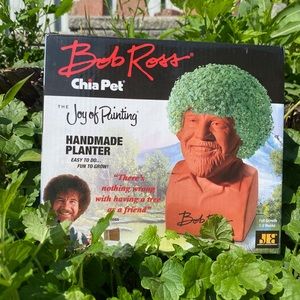 Bob Ross Chia Pet